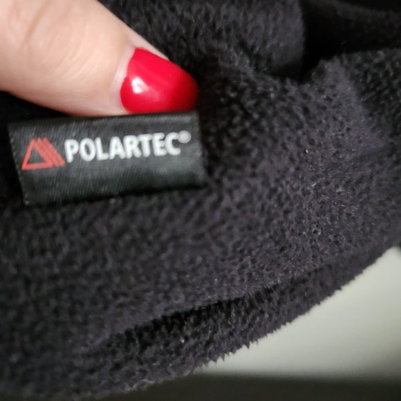 *SOLD* HELLY HANSEN | Fleece half zip pullover polartec black sz 2XL - Picture 4 of 5